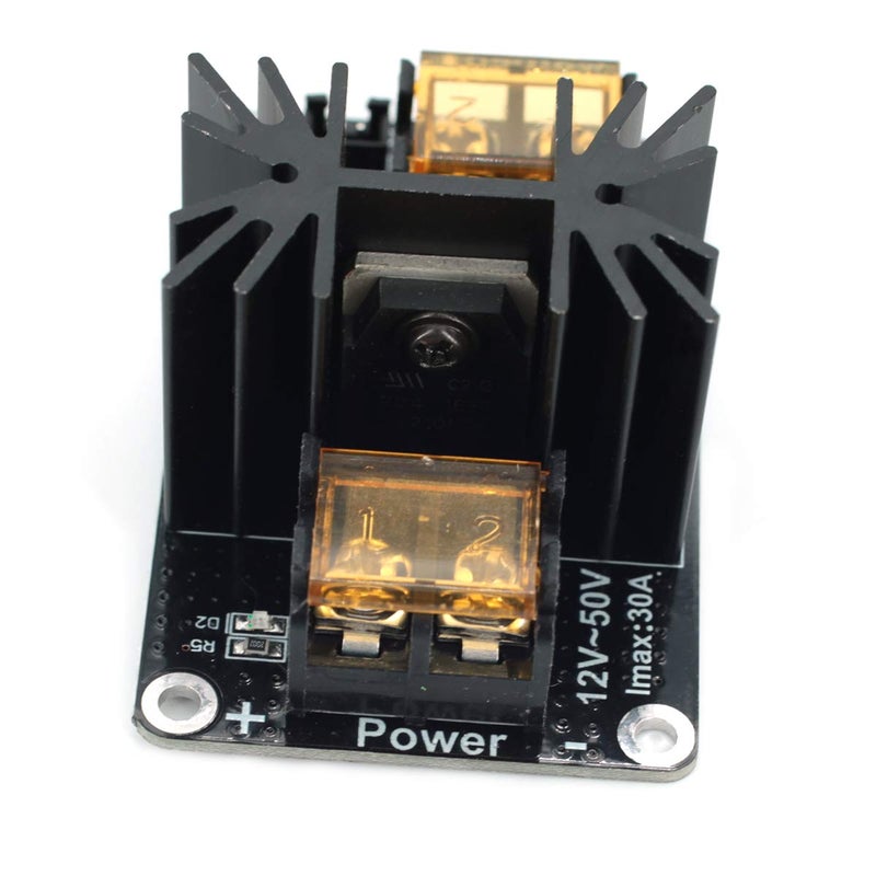 DEVMO 2pcs 3D Printer Accessories 30A Mos Tube Heat Bed Power Module Expansion Board High Current Load Module Mos Tube Hotend Replacement with Cables for 3D Printer - Image 5